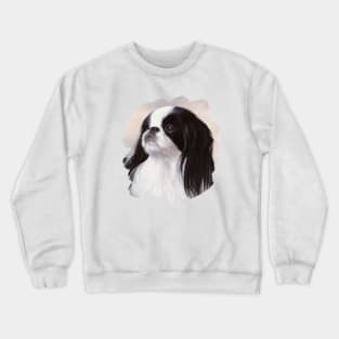 Japanese Chin painting Crewneck Sweatshirt